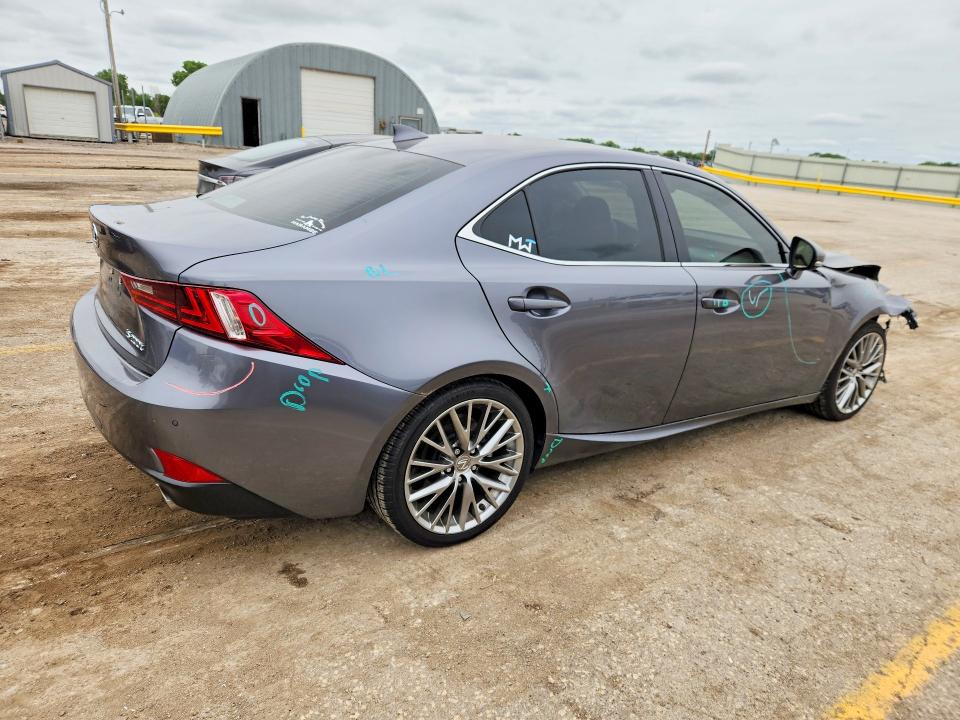 2016 Lexus Is VIN JTHBA1D29G5037373 COPART salvage auction — FRONT END, Ks - Cert Of Title-Salvage, sold $4,300 on 2026-07-22 (photo 3)
