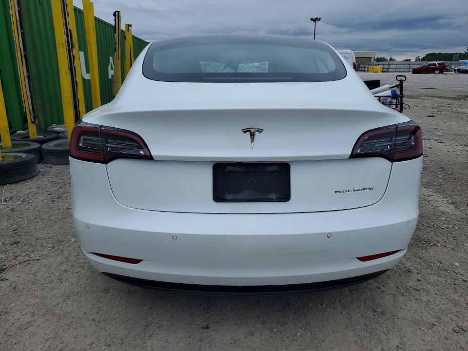 2020 Tesla VIN 5YJ3E1EB8LF512187 COPART salvage auction — FRONT END, In - Cert Of Title-Salvage Title, sold $150 on 2026-07-24 (photo 6)