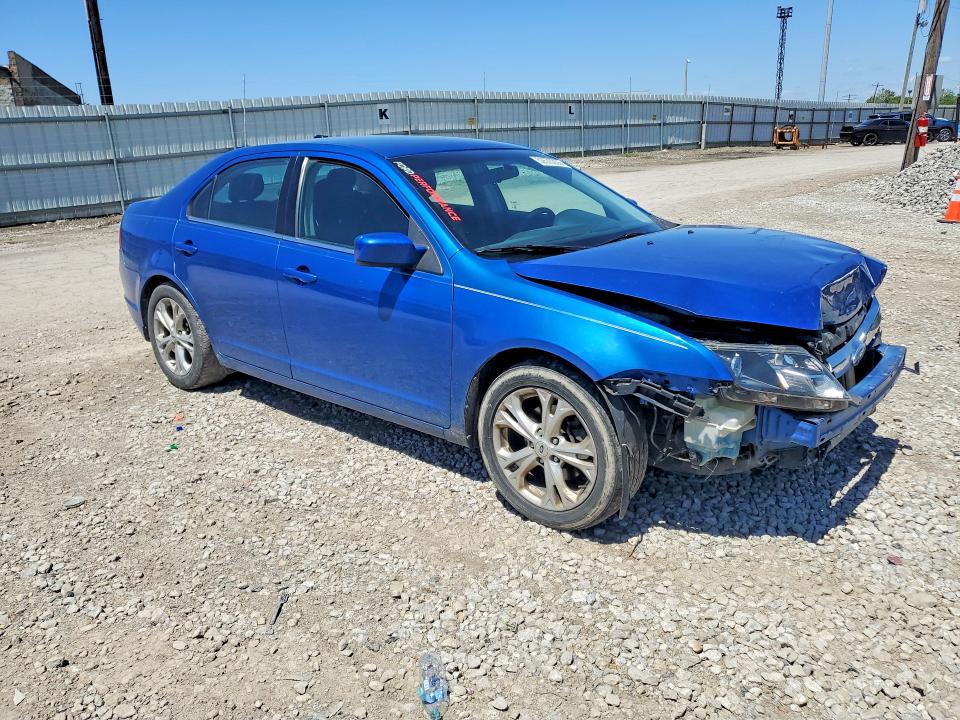 2012 Ford Fusion VIN 3FAHP0HA1CR114322 COPART salvage auction — FRONT END, OH - CERT OF TITLE-SALVAGE, sold $300 on 2026-07-02 (photo 4)