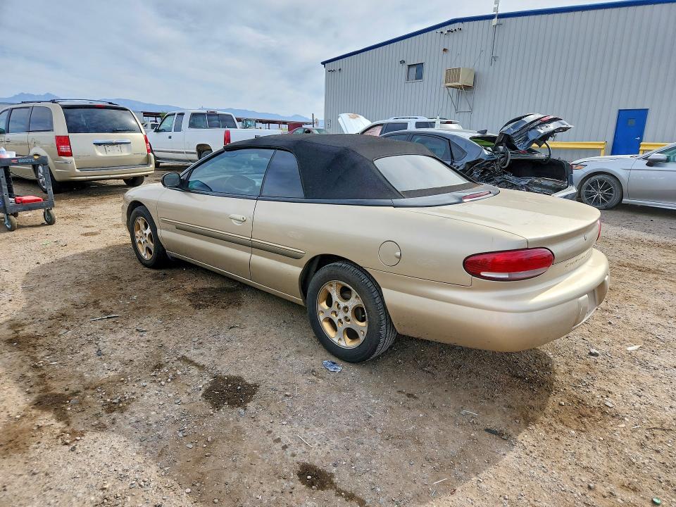 2000 Chrysler Sebring VIN 3C3EL55H6YT239807 COPART salvage auction — MECHANICAL, AZ - CERTIFICATE OF TITLE, sold $500 on 2026-07-24 (photo 2)