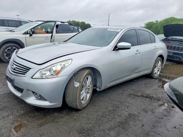 2013 Infiniti G37 VIN JN1CV6AR3DM355177 COPART salvage auction — FRONT END, Ct - Certificate Of Title (P), sold $1,900 on 2026-07-10 (photo 1)