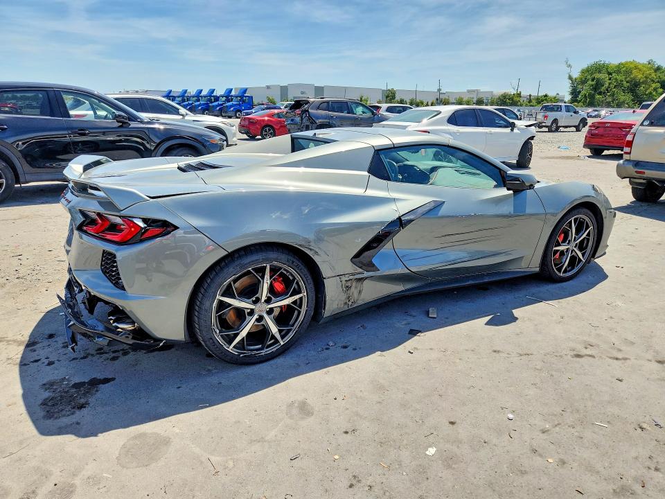2022 Chevrolet Corvette stingray VIN 1G1YB3D44N5108359 COPART salvage auction — Rear End, FL - CERT OF TITLE SLVG REBUILDABLE, sold $42,000 on 2026-05-18 (photo 3)