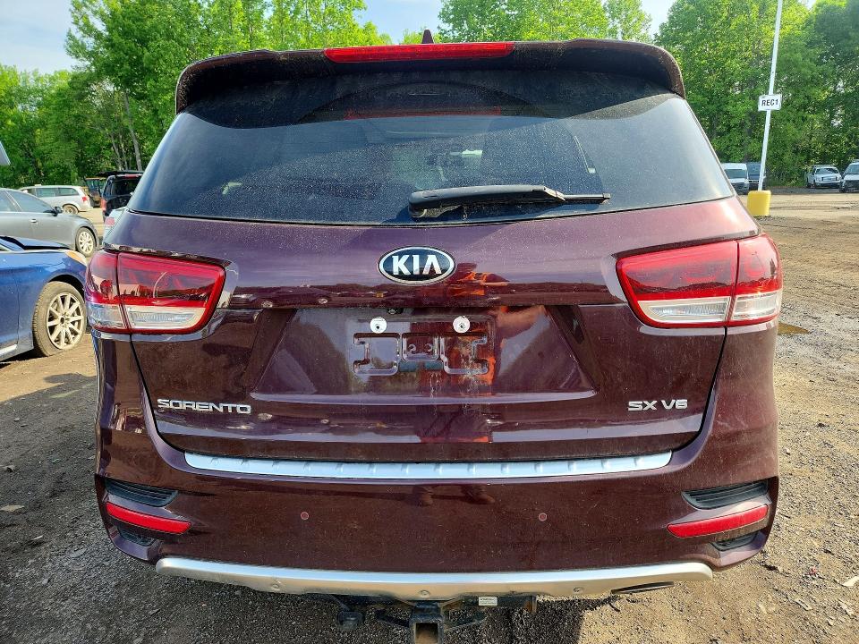 2017 Kia VIN 5XYPKDA57HG316186 COPART salvage auction — FRONT END, Ma - Cert Of Title-Salvage, sold $3,150 on 2026-07-02 (photo 6)