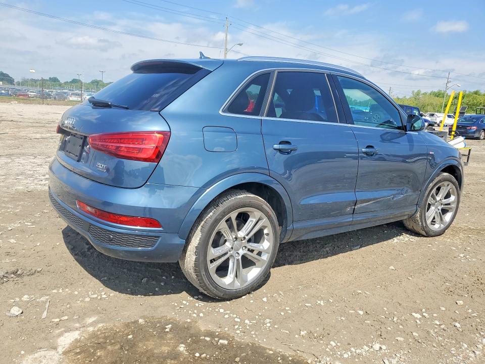 2016 Audi Q3 VIN WA1GFCFS9GR016477 COPART salvage auction — SIDE, In - Cert Of Title-Salvage Title, sold $3,550 on 2026-07-17 (photo 3)