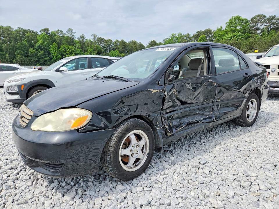 2003 Toyota Corolla VIN JTDBR32E930049937 COPART salvage auction — SIDE, Ga - Cert Of Title-Salvage, sold $500 on 2026-07-09 (photo 1)