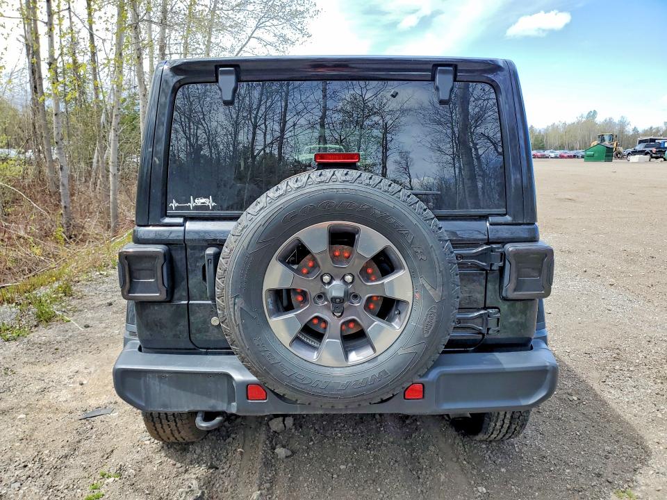 2020 Jeep Wrangler unlimited VIN 1C4HJXEN4LW259136 COPART salvage auction — FRONT END, On - Permit Salvage, sold $11,000 on 2026-07-02 (photo 6)
