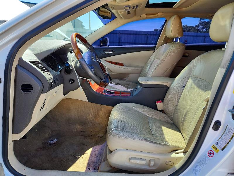 2010 Lexus ES VIN JTHBK1EG0A2401700 COPART salvage auction — FRONT END, Nc - Salvage Certificate Of Title, sold $575 on 2026-07-15 (photo 7)