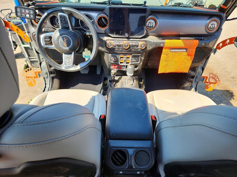 2022 Jeep Gladiator VIN 1C6JJTEG7NL167784 COPART salvage auction — ROLLOVER, Va - Cert Of Title - Salvage, sold $8,800 on 2026-07-08 (photo 8)