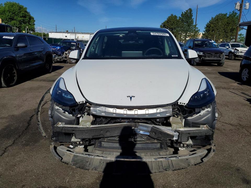 2023 Tesla Model y VIN 7SAYGDEE9PF840139 COPART salvage auction — FRONT END, Co - Salvage Title, sold $11,700 on 2026-07-16 (photo 5)