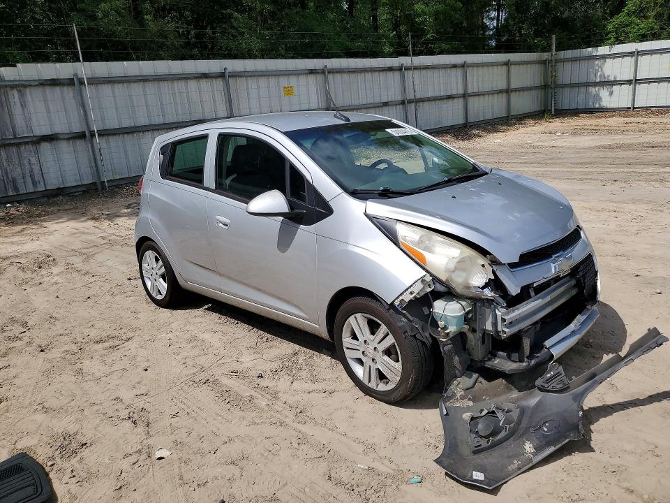 2013 Chevrolet Spark VIN KL8CB6S93DC536735 COPART salvage auction — FRONT END, FL - CERT OF TITLE SLVG REBUILDABLE, sold $650 on 2026-07-24 (photo 4)