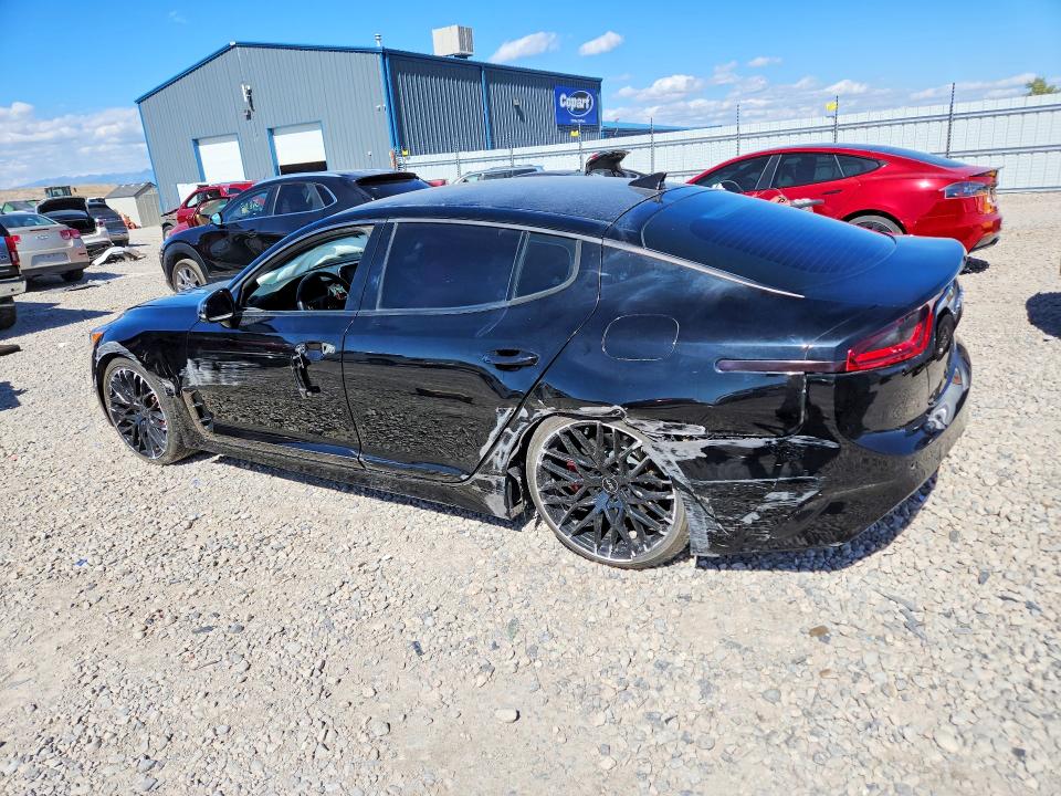 2020 Kia Stinger VIN KNAE35LC6L6074876 COPART salvage auction — VANDALISM, Ut - Salvage Certificate, sold $7,000 on 2026-07-10 (photo 2)