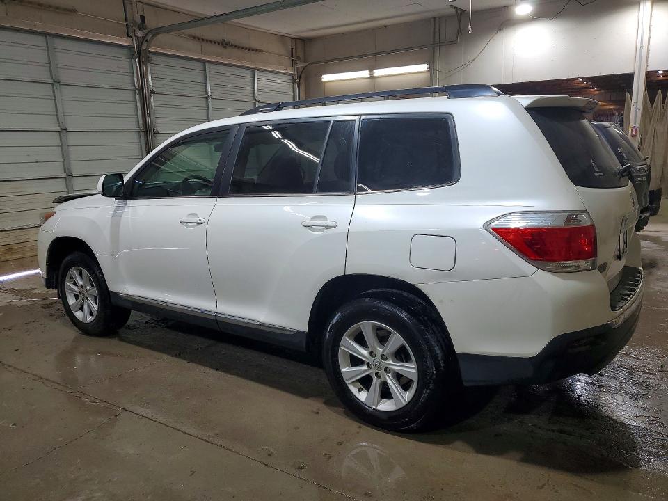 2011 Toyota Highlander VIN 5TDBK3EH6BS055765 COPART salvage auction — FRONT END, Ga - Cert Of Title-Salvage, sold $1,700 on 2026-07-07 (photo 2)