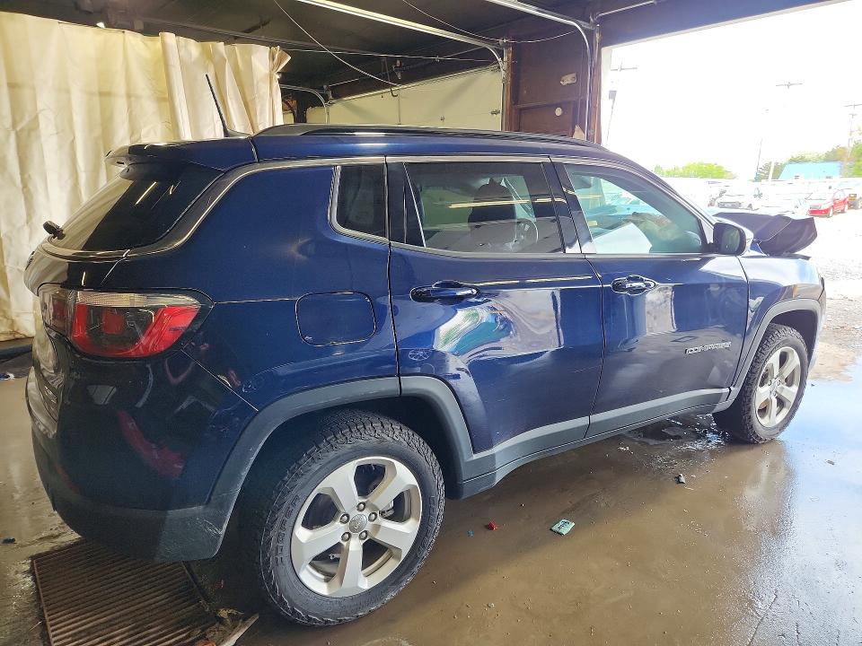 2020 Jeep Compass VIN 3C4NJDBB3LT133299 COPART salvage auction — FRONT END, PA - CERTIFICATE OF SALVAGE, sold $750 on 2026-07-02 (photo 3)