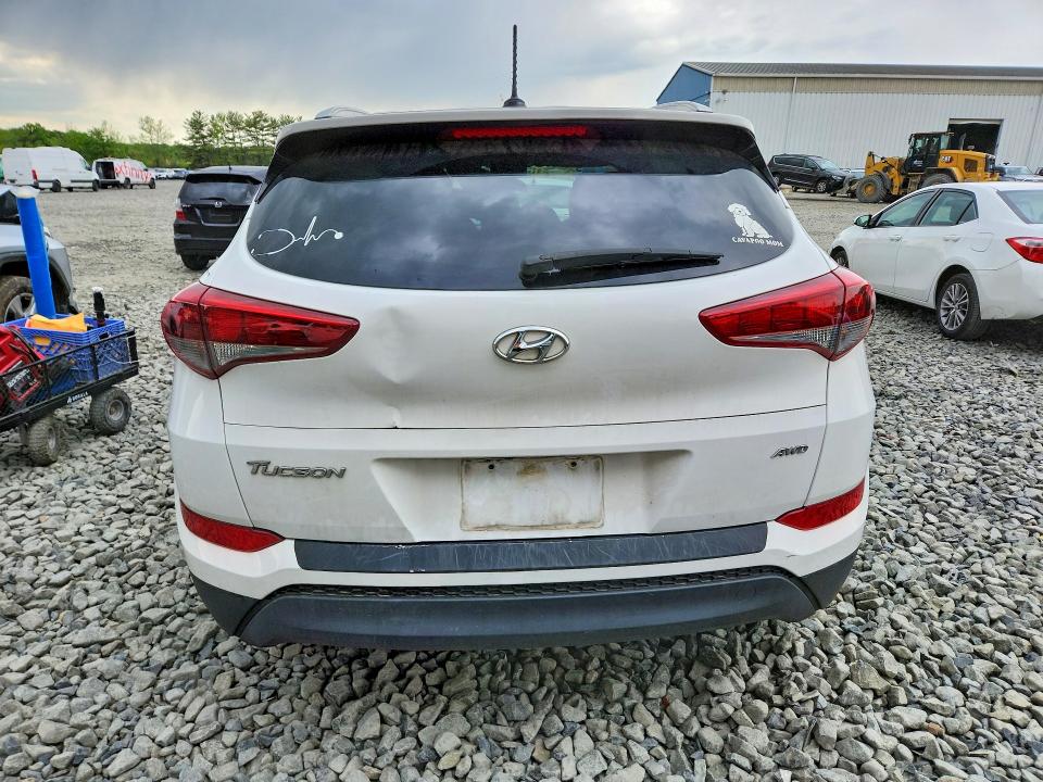 2016 Hyundai Tucson VIN KM8J3CA42GU223055 COPART salvage auction — FRONT END, Nj - Cert Of Title-Salvage, sold $1,650 on 2026-07-08 (photo 6)