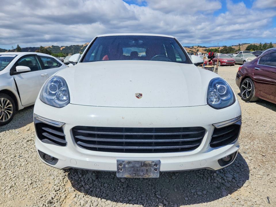 2017 Porsche Cayenne VIN WP1AB2A25HLA52601 COPART salvage auction — REAR END, CA - SALVAGE CERTIFICATE, sold $3,900 on 2026-07-02 (photo 5)