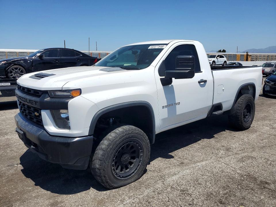 2022 Chevrolet Silverado 2500 VIN 1GC0WLE75NF195846 — COPART salvage auction photo