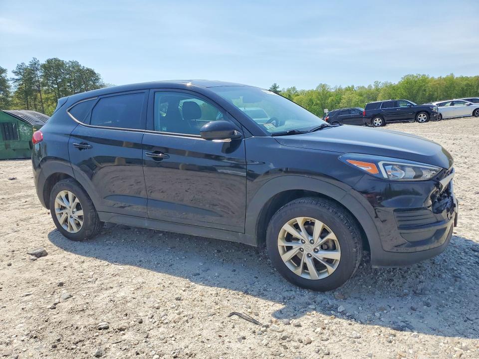 2021 Hyundai Tucson VIN KM8J2CA4XMU312001 COPART salvage auction — REAR END, Ma - Cert Of Title-Salvage, sold $5,500 on 2026-07-08 (photo 4)