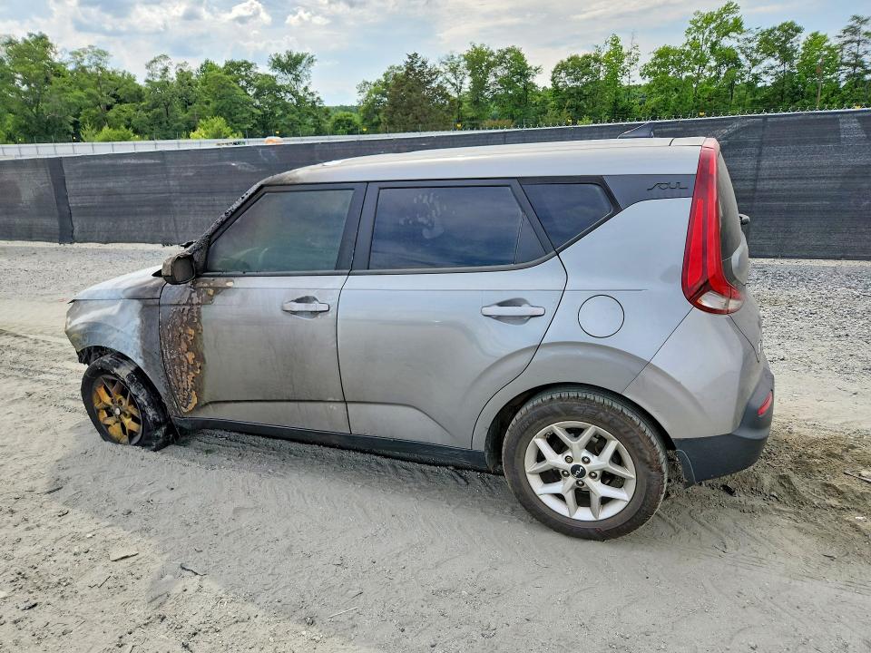 2022 Kia Soul VIN KNDJ23AU1N7837095 COPART salvage auction — BURN, Sc - Cert Of Title-Salvage, sold $425 on 2026-07-27 (photo 2)