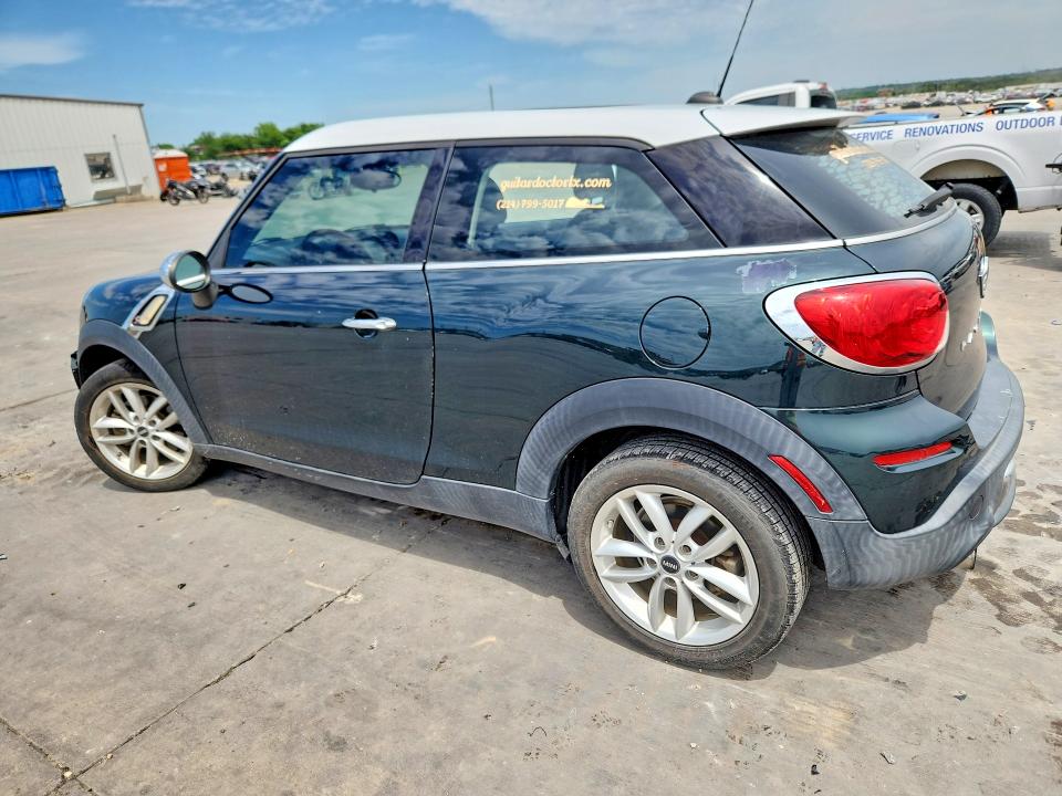 2013 Mini VIN WMWSS5C50DWN66621 COPART salvage auction — FRONT END, Tx - Salvage Vehicle Title, sold $1,100 on 2026-07-27 (photo 2)