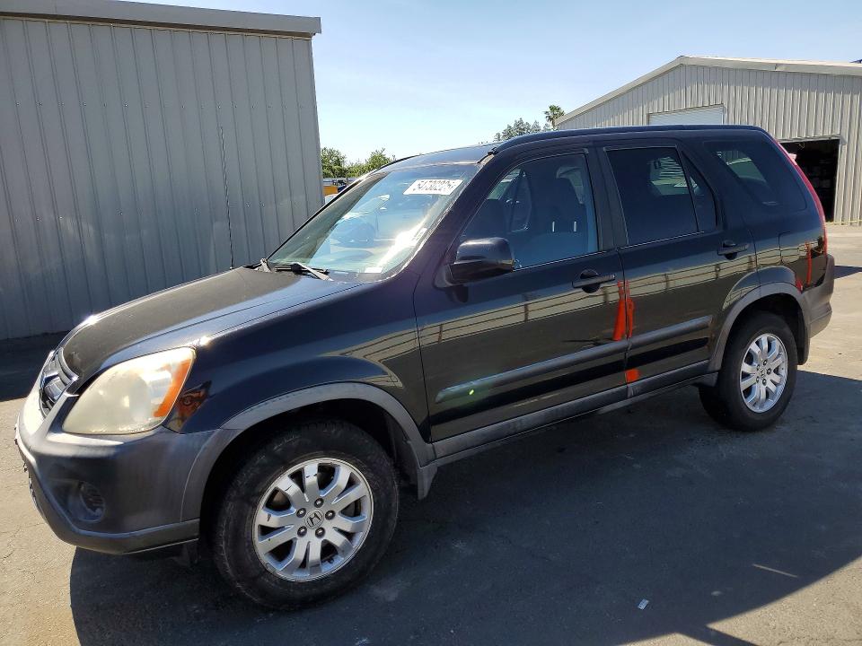 2005 Honda VIN JHLRD78825C056626 COPART salvage auction — SIDE, Ca - Non-Repairable Vehicle Cert, sold $1,050 on 2026-07-16 (photo 1)
