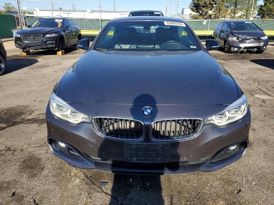2014 BMW 4er VIN WBA3T1C55EPS98512 COPART salvage auction — UNDERCARRIAGE, Co - Public - Salvage Title, sold $6,400 on 2026-07-28 (photo 5)