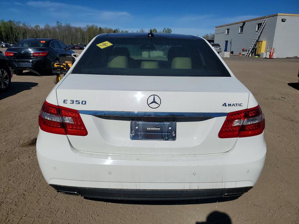 2013 Mercedes-benz E-klasse VIN WDDHF8JB8DA714402 COPART salvage auction — REAR END, On - Permit No Brand - Unfit, sold $2,300 on 2026-07-14 (photo 6)
