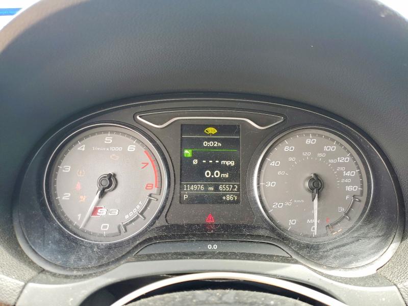 2015 Audi S3 VIN WAUFFGFF3F1077023 COPART salvage auction — REAR END, Tx - Salvage Vehicle Title, sold $2,600 on 2026-07-13 (photo 9)