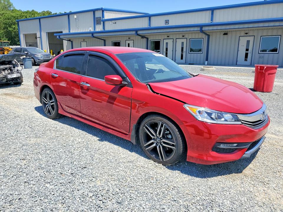2017 Honda Accord VIN 1HGCR2F54HA010247 COPART salvage auction — SIDE, NC - SALVAGE CERTIFICATE OF TITLE, sold $2,900 on 2026-07-02 (photo 4)