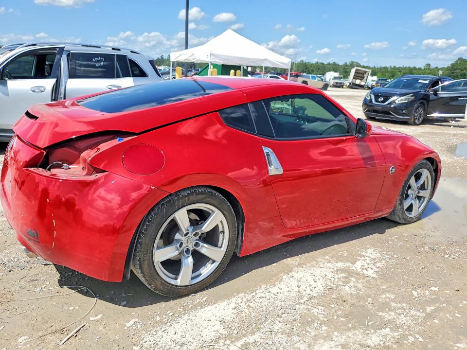 2011 Nissan 370z VIN JN1AZ4EH1BM555375 COPART salvage auction — REAR END, Tx - Salvage Vehicle Title, sold $4,300 on 2026-07-07 (photo 3)