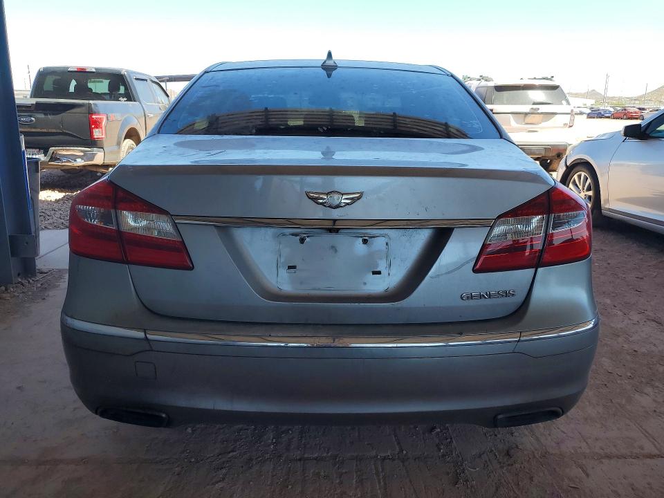 2012 Hyundai VIN KMHGC4DD3CU207582 COPART salvage auction — FRONT END, Az - Certificate Of Title, sold $1,250 on 2026-07-21 (photo 6)
