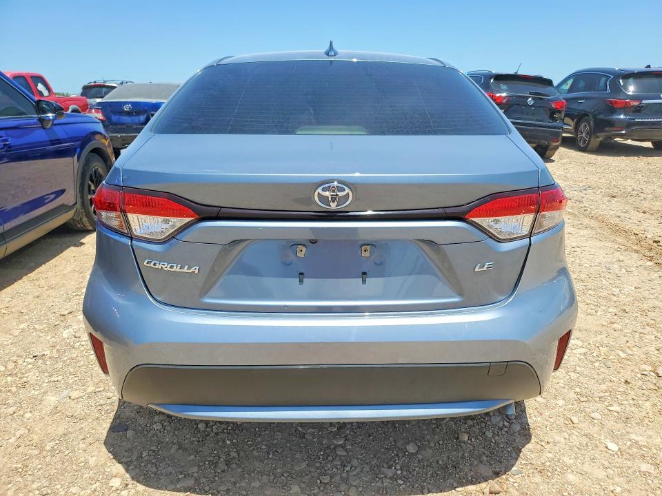 2022 Toyota Corolla VIN JTDEPMAE8NJ219969 COPART salvage auction — FRONT END, Tx - Certificate Of Title (P), sold $9,300 on 2026-07-02 (photo 6)