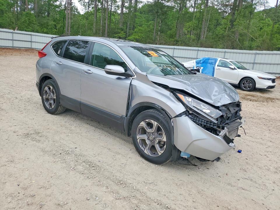 2017 Honda Cr-v VIN 7FARW1H5XHE042138 COPART salvage auction — FRONT END, Nc - Salvage Certificate Of Title, sold $2,200 on 2026-07-24 (photo 4)