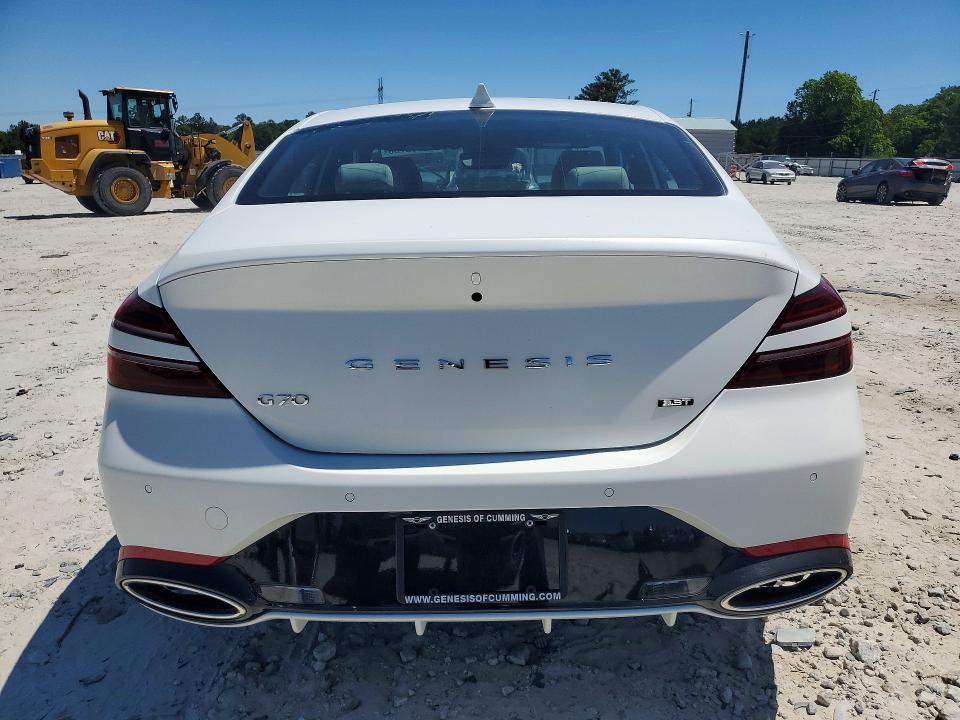 2023 Genesis VIN KMTG54TE9PU123489 COPART salvage auction — FRONT END, Ga - Cert Of Title-Salvage, sold $7,900 on 2026-07-02 (photo 6)