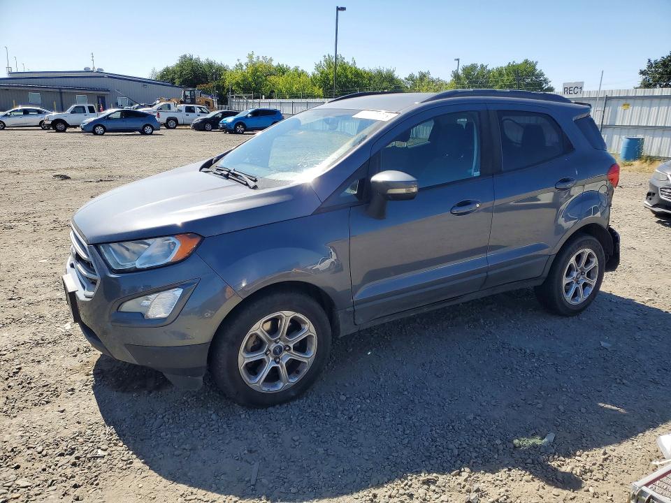 2018 Ford Ecosport VIN MAJ3P1TE5JC221430 COPART salvage auction — REAR END, Ca - Salvage Certificate, sold $1,100 on 2026-07-09 (photo 1)
