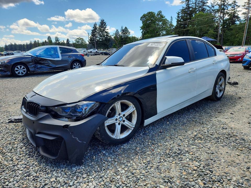 2015 BMW VIN WBA3C1C59FK120388 COPART salvage auction — FRONT END, Wa - Bill Of Sale, sold $400 on 2026-07-10 (photo 1)
