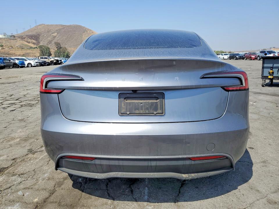 2024 Tesla VIN 5YJ3E1EA9RF869491 COPART salvage auction — FRONT END, Ca - Salvage Certificate, sold $9,600 on 2026-07-20 (photo 6)