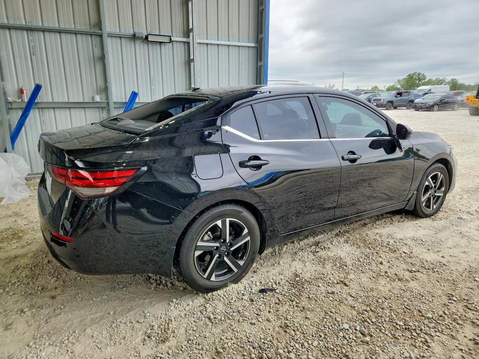 2025 Nissan Sentra VIN 3N1AB8CV6SY203233 COPART salvage auction — HAIL, Mo - Certificate Of Title, sold $10,400 on 2026-08-17 (photo 3)