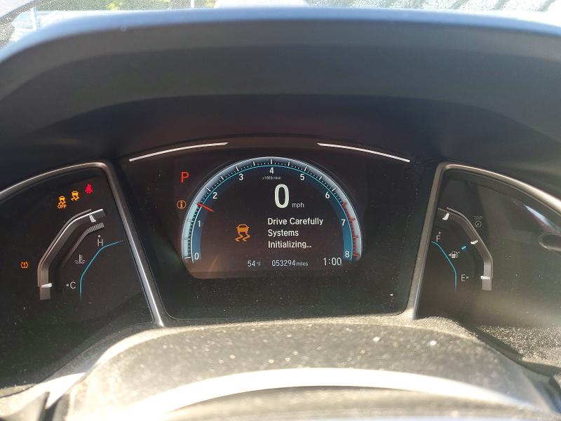 2018 Honda Civic VIN JHMFC1F30JX012813 COPART salvage auction — REAR END, Nc - Salvage Certificate Of Title, sold $6,300 on 2026-07-16 (photo 9)