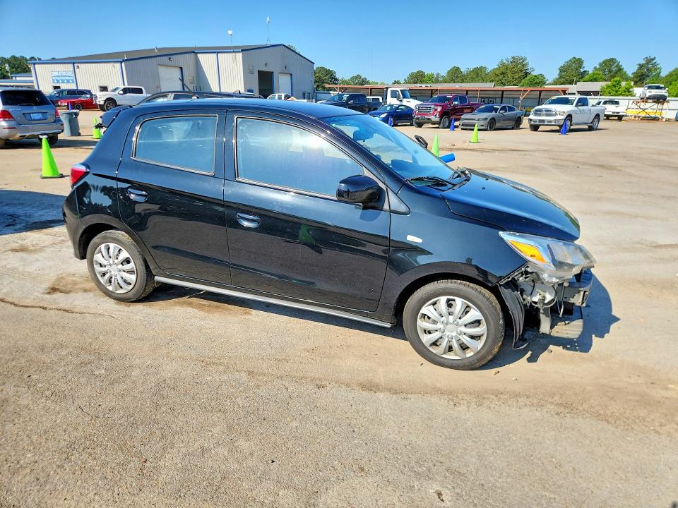 2021 Mitsubishi Mirage VIN ML32AUHJ7MH010576 COPART salvage auction — FRONT END, Ms - Cert Of Title-Salvaged, sold $1,800 on 2026-07-03 (photo 4)