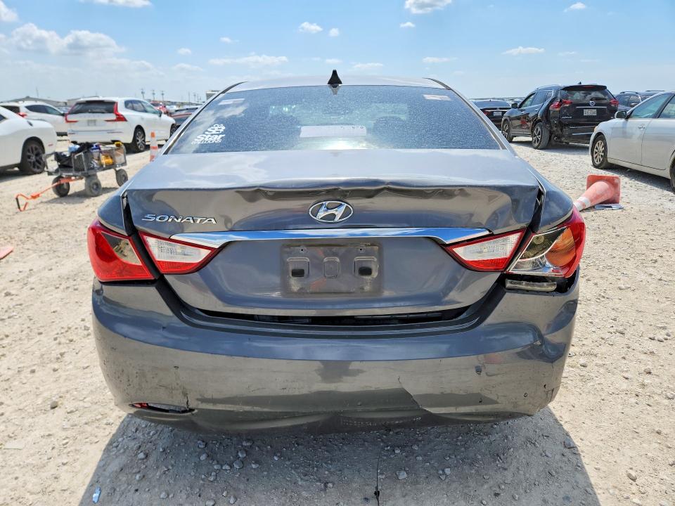 2012 Hyundai Sonata VIN 5NPEB4AC9CH421495 COPART salvage auction — FRONT END, Tx - Salvage Vehicle Title, sold $475 on 2026-07-02 (photo 6)