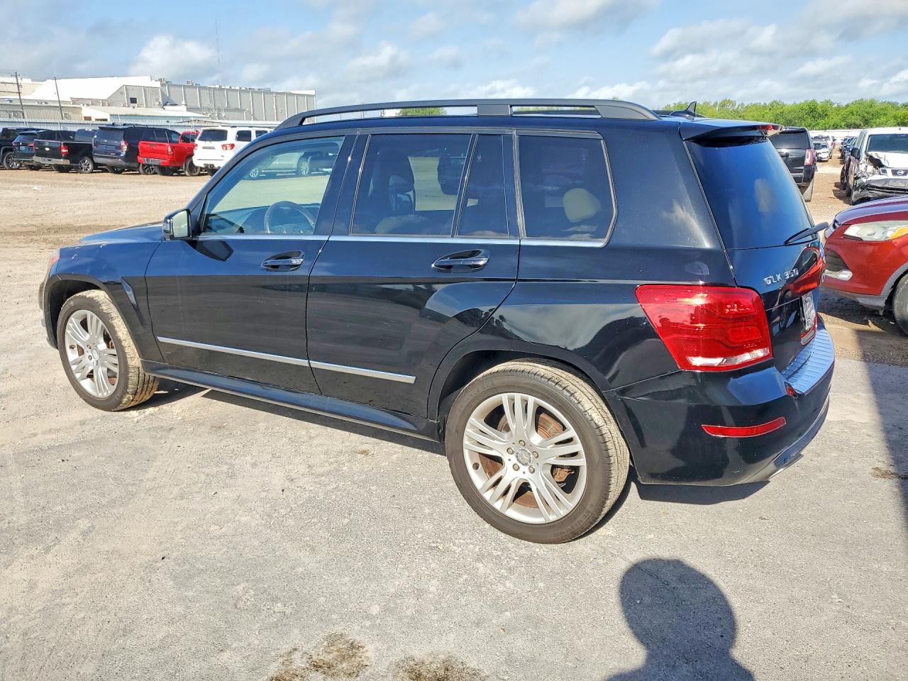 2015 Mercedes-Benz GLK-Class VIN WDCGG5HB0FG341891 COPART salvage auction — Front End, TX - CERTIFICATE OF TITLE (P), sold $4,500 on 2026-07-01 (photo 2)