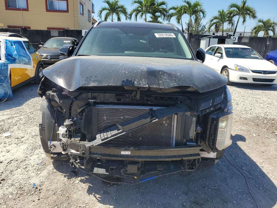 2025 Hyundai Palisade VIN KM8R44GE7SU937276 COPART salvage auction — FRONT END, Id - Salvage Certificate Of Title, sold $9,500 on 2026-07-13 (photo 5)