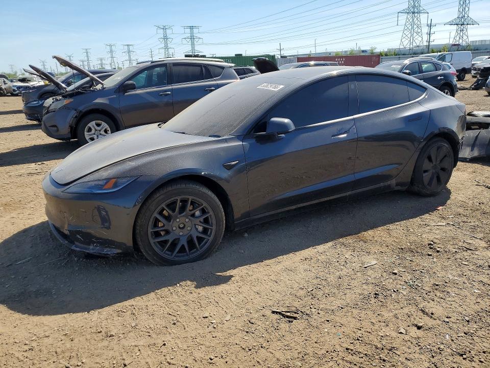 2025 Tesla Model 3 VIN 5YJ3E1EB7SF940492 — COPART salvage auction photo