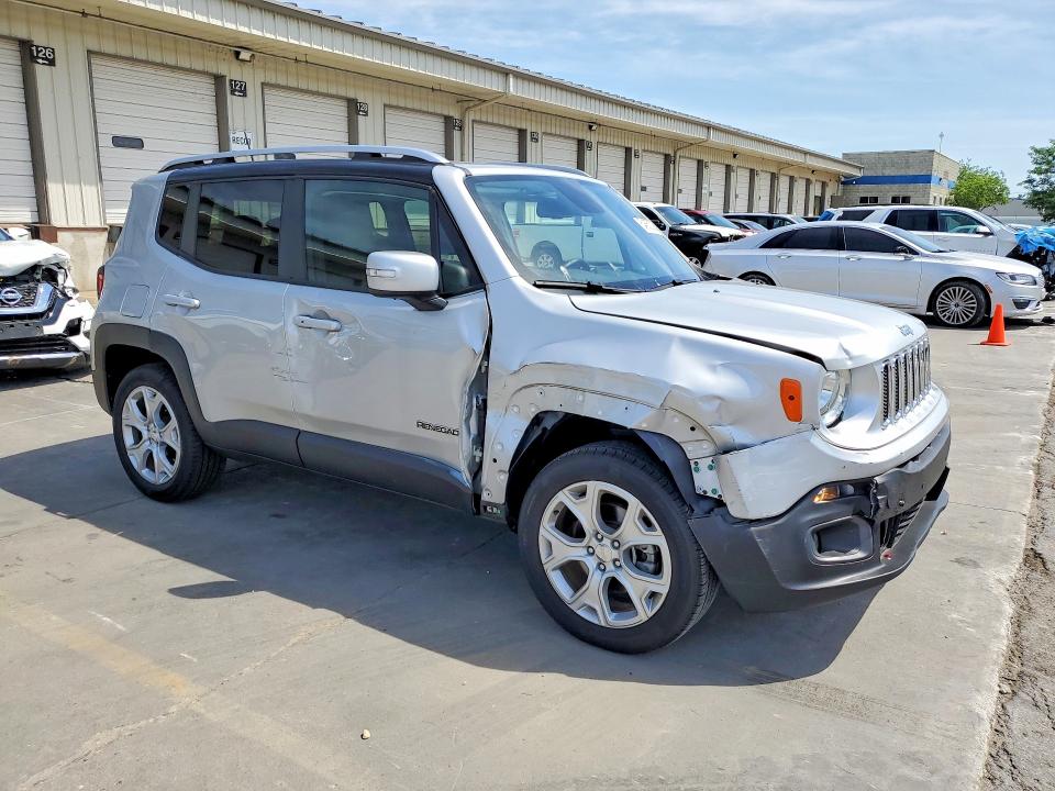 2018 Jeep VIN ZACCJBDB9JPH40787 COPART salvage auction — FRONT END, Ky - Cert Of Title-Salvage, sold $200 on 2026-07-30 (photo 4)