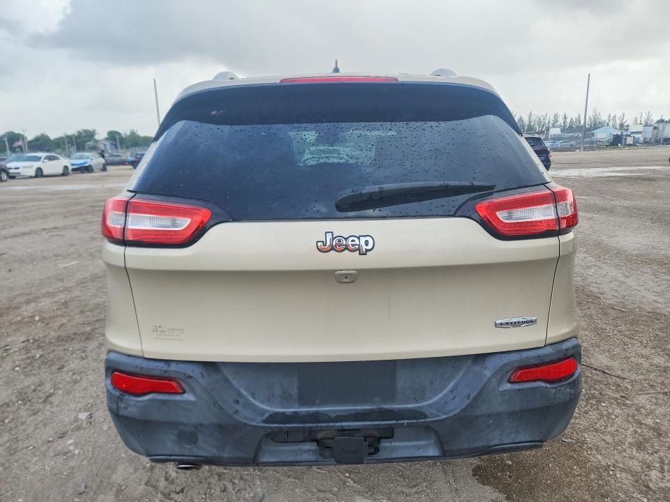 2014 Jeep Cherokee VIN 1C4PJLCB8EW252934 COPART salvage auction — MINOR DENT/SCRATCHES, Fl - Certificate Of Title (P), sold $500 on 2026-07-09 (photo 6)