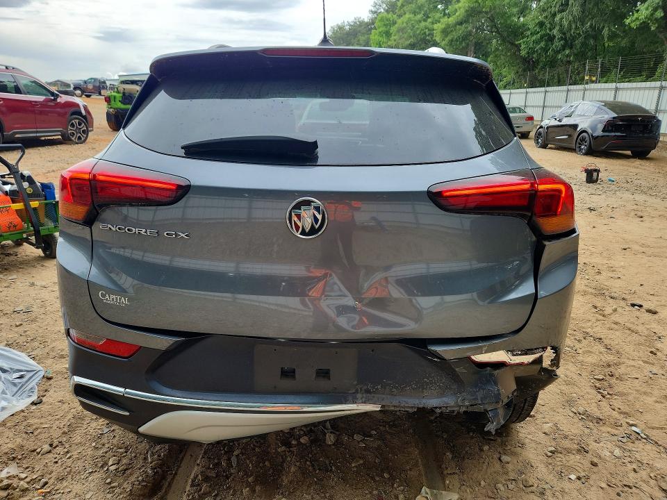 2021 Buick Encore VIN KL4MMFSL8MB059687 COPART salvage auction — REAR END, GA - CERT OF TITLE-SALVAGE, sold $7,100 on 2026-07-10 (photo 6)