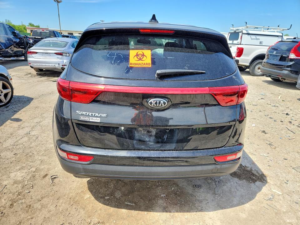 2018 Kia VIN KNDPMCAC5J7422321 COPART salvage auction — FRONT END, In - Cert Of Title-Salvage Title, sold $1,750 on 2026-07-21 (photo 6)