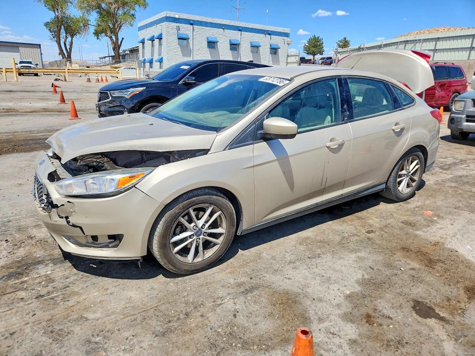 2018 Ford Focus VIN 1FADP3F2XJL315384 COPART salvage auction — REAR END, Nm - Cert Of Title-Salvage, sold $900 on 2026-07-02 (photo 1)