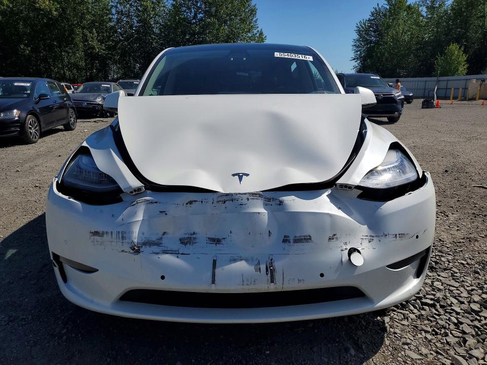2021 Tesla VIN 5YJYGAEE9MF237781 COPART salvage auction — FRONT END, Wa - Bill Of Sale, sold $5,200 on 2026-07-06 (photo 5)