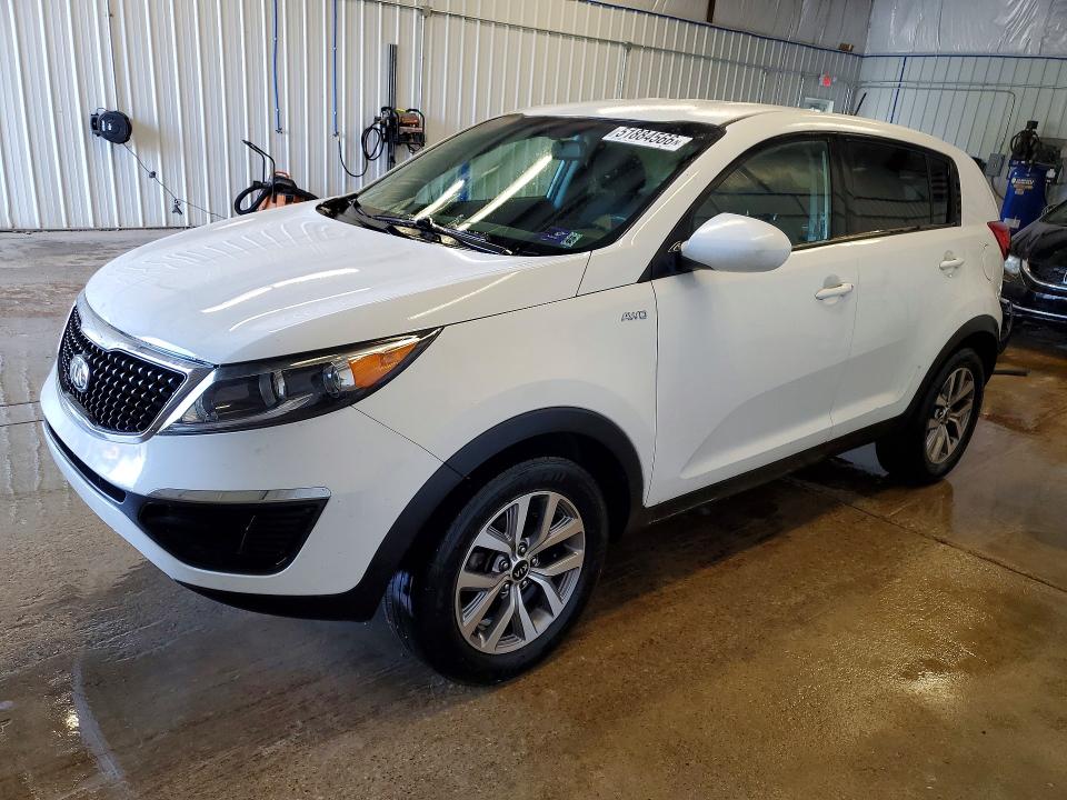 2016 Kia VIN KNDPBCAC5G7854244 COPART salvage auction — SIDE, PA, sold $425 on 2026-07-15 (photo 1)
